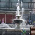 Площадь Мира.Фонтан 2012 год